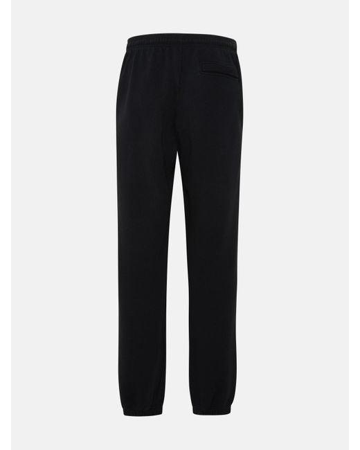 Marcelo Burlon Black County Of Milan Tempera Cross Sweatpants for men