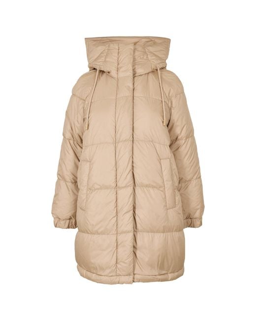 Weekend by Maxmara Natural Hooded Down Jacket