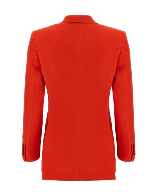 Brioni Red 'flavia' Blazer