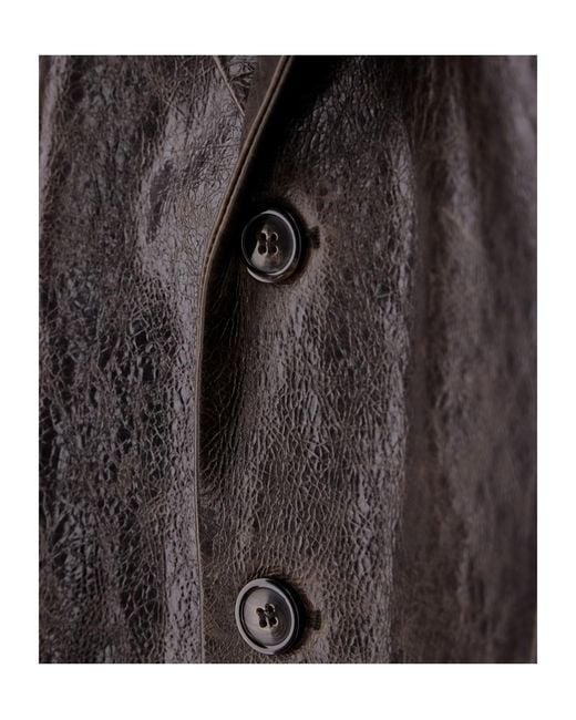 Emporio Armani Gray Blazer for men