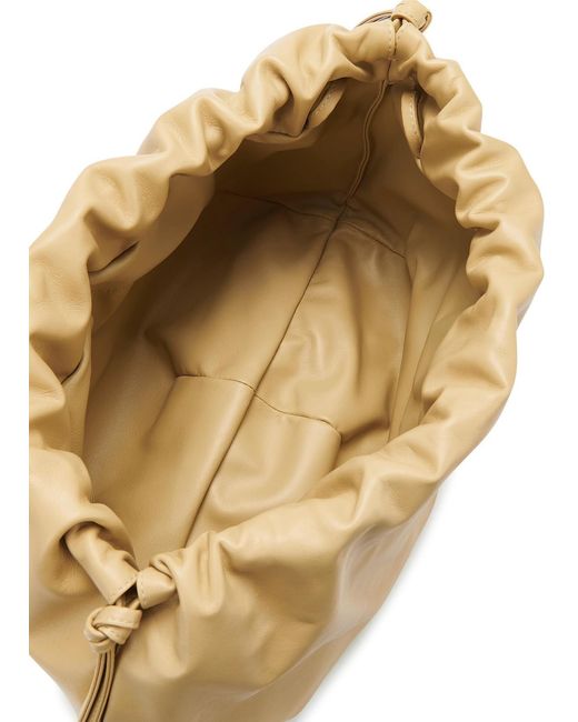 Bottega Veneta Natural Drawstring Handbag