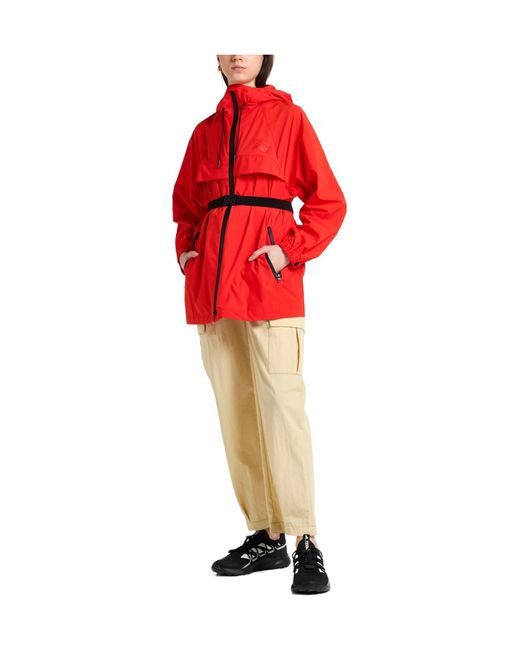 Burberry Red Solid Color Casual Jacket