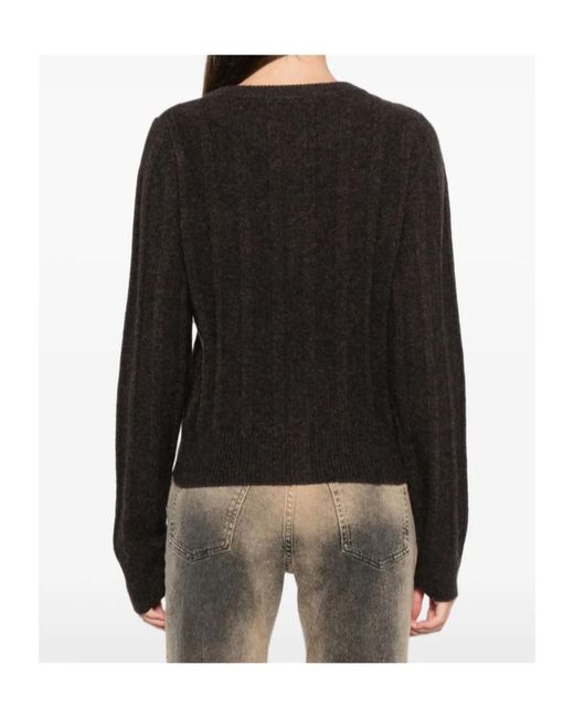 Reformation Black Hannah Cardigan