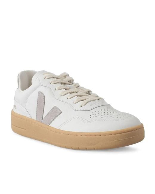 Veja White V-90 Low-Top Sneakers for men