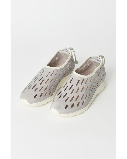 Our Legacy White Strainer Perforated Vamp Sneakers for men