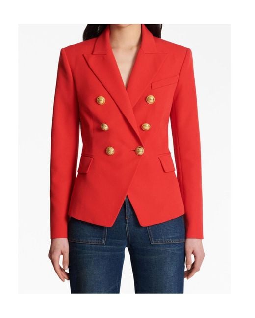 Balmain Double-Breasted Tailored Blazer