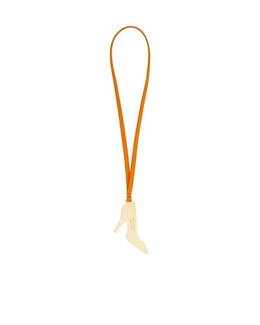 Ferragamo White Ferragamo Creations'Icon Charm