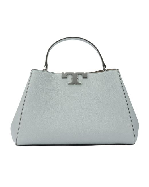 Tory Burch Gray Large Eleanor Tote Bag