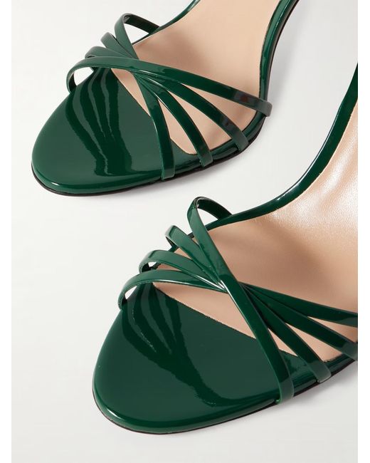 Tom Ford Metallic Ankle Strapped Ida Sandals