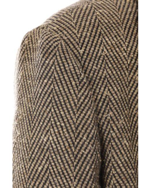 Dries Van Noten Brown Single-Breasted Blazer for men