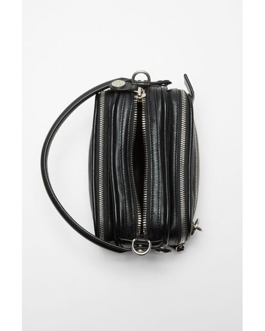 Acne Black Camero Kit Crossbody Bag for men