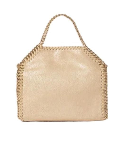 Stella McCartney Natural Falabella Tiny Tote Bag