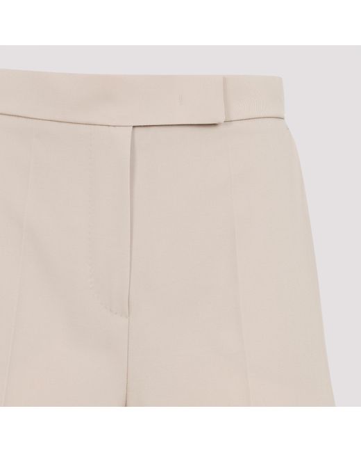 Max Mara White Ninfa Wide-Leg Trousers