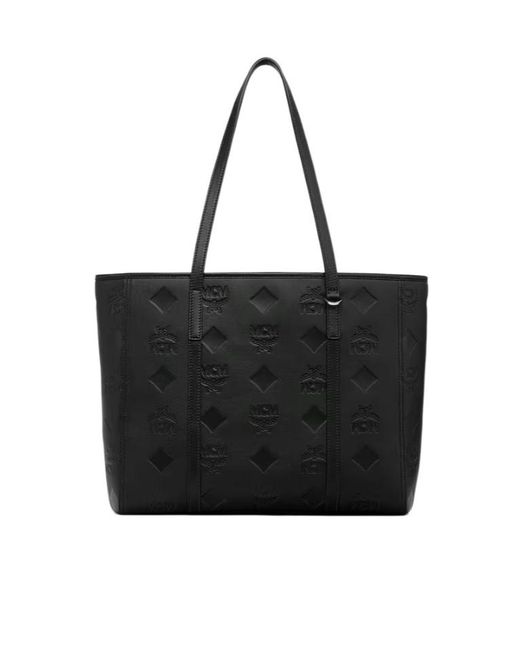 MCM Black Toni Medium Tote Bag