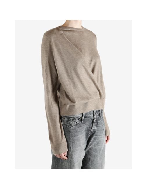Uma Wang Green Deconstruction Top