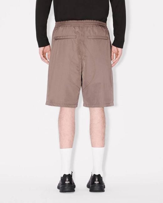 KENZO Green 'Boke Flower 2.0' Shorts for men