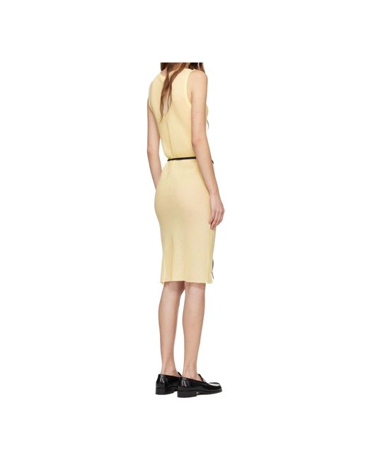 Rier Natural Sleeveless Dress