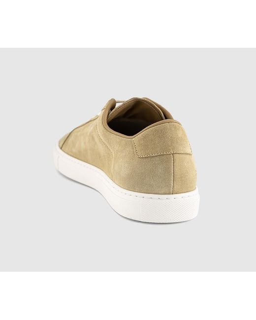 Common Projects Natural Achilles Suede Sneakers for men