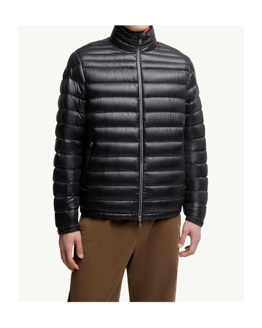 Moncler Black Arnique Zip-Up Padded Jacket for men