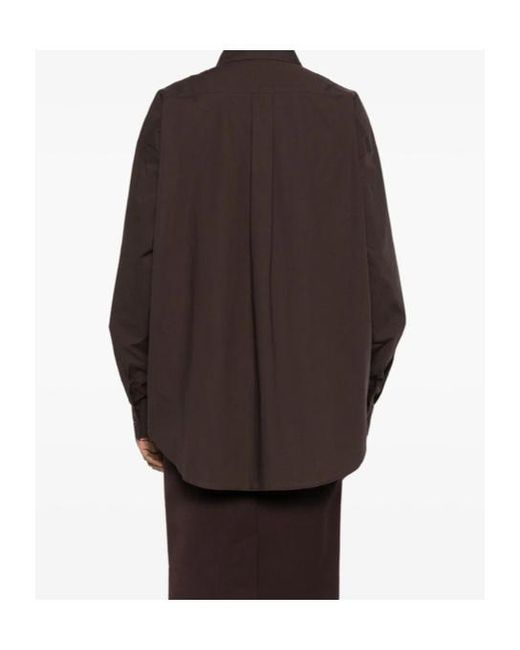 Frankie Shop Brown Long Sleeve Shirt