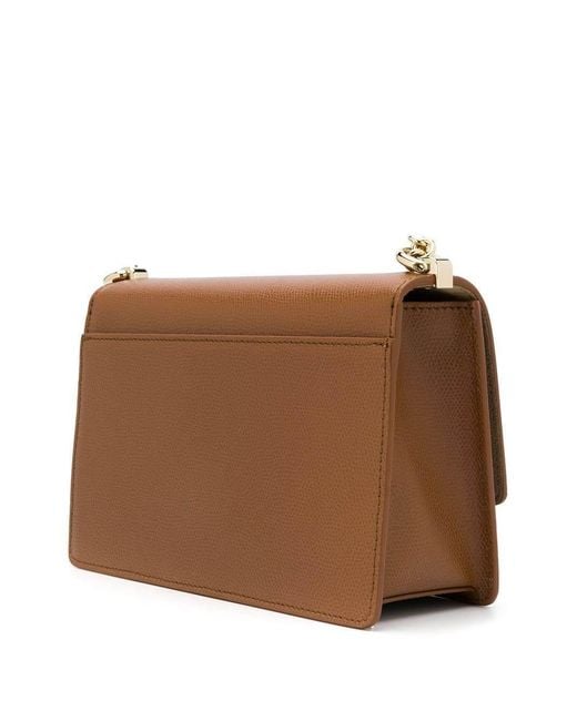 Furla Brown 1927 Mini Crossbody Bag