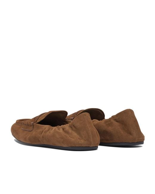 Miu Miu Multicolor Square Toe Loafers
