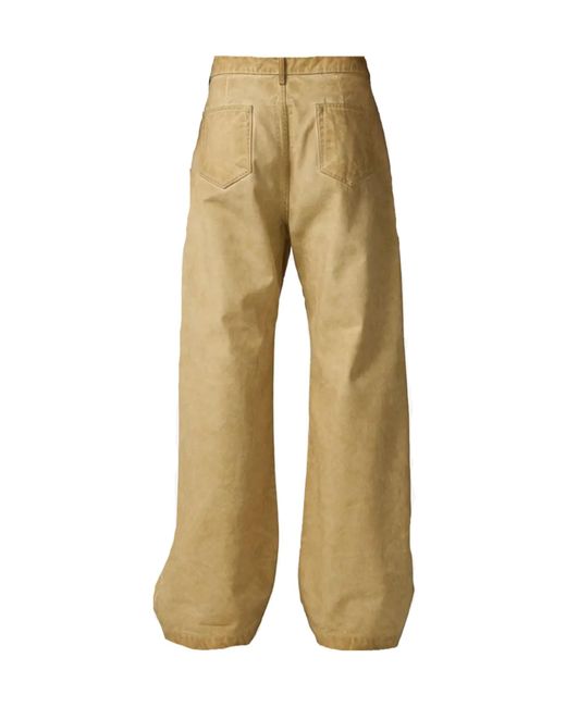 Rick Owens Natural Jeans With Belt Loops