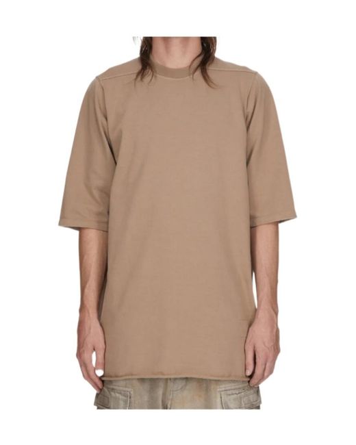 Rick Owens Brown Jumbo Ss T for men