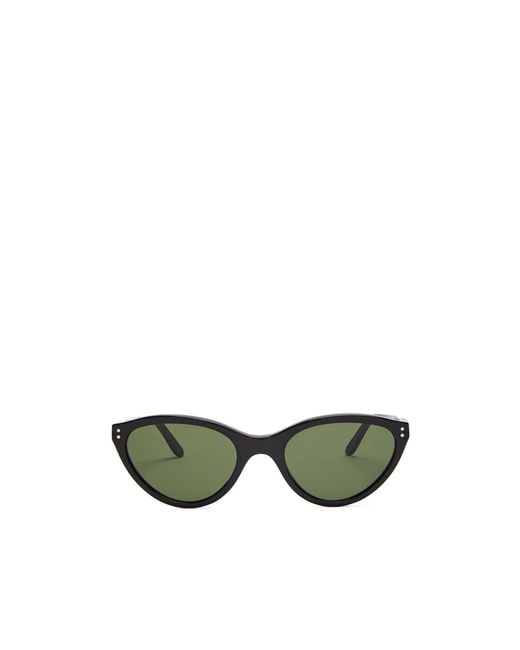 Totême  Green Cat-Eye Sunglasses