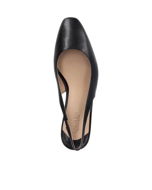 Ralph Lauren Brown Slip-On Sandals