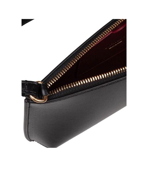 Off-White c/o Virgil Abloh Black Jitney Flat Armpit Bag