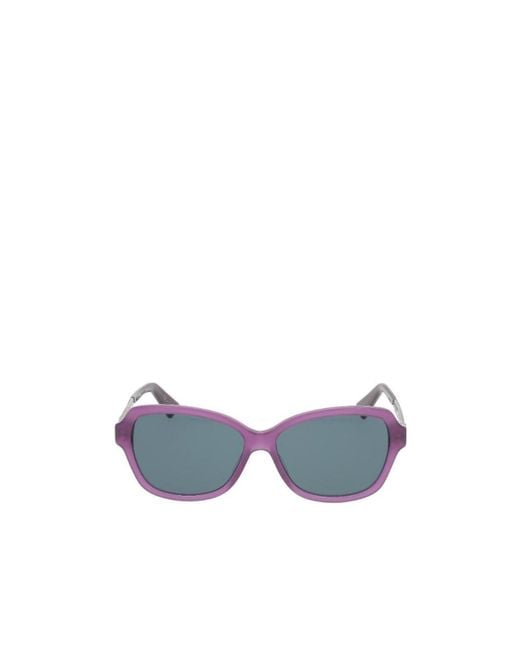 Dior Blue Eyewear Rectangle Frame Sunglasses