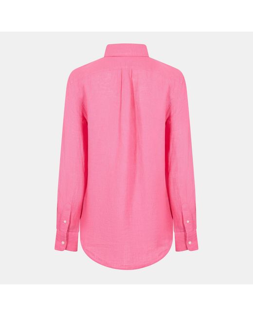 Polo Ralph Lauren Pink Long-Sleeved Shirt
