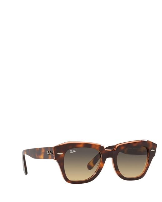 Ray-Ban Multicolor State Street Square Frame Sunglasses for men