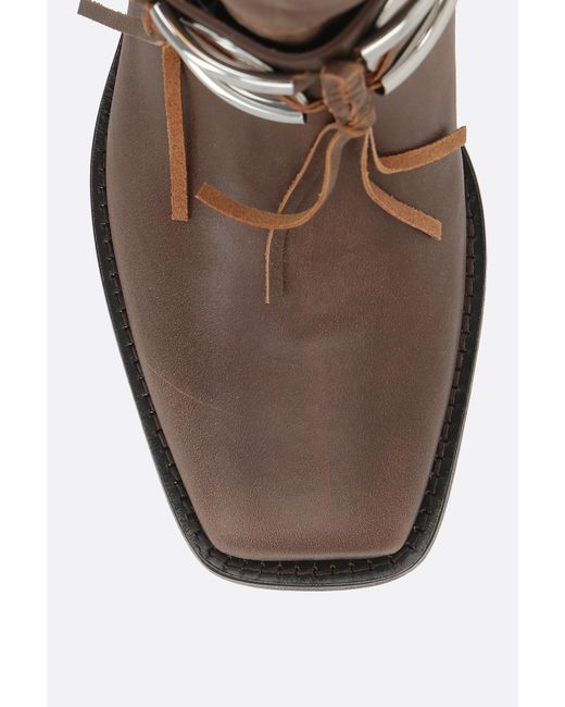 Isabel Marant Brown Ademe Fringed Ankle Boots