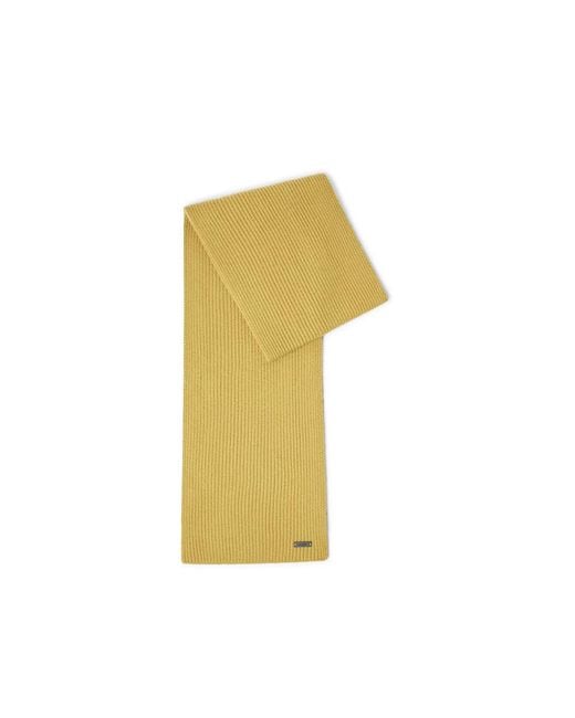 Boss Yellow Lupi Scarf for men