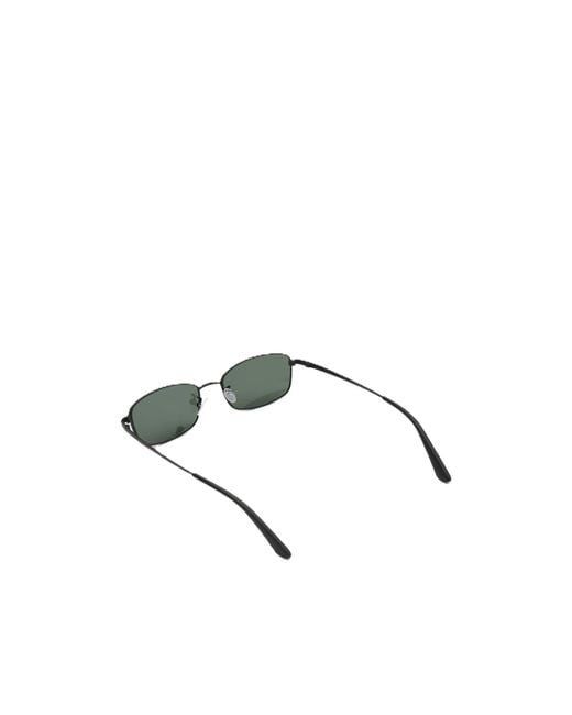 Our Legacy Green Librarian Rectangular Sunglasses for men
