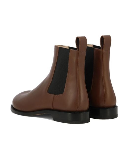 Loewe Brown Campo Chelsea Boots for men