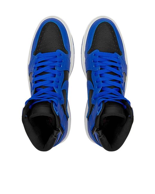 Nike Blue Logo High-Top Sneakers