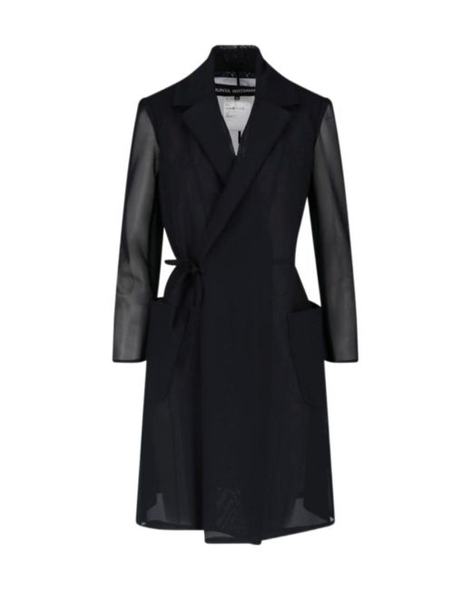 Junya Watanabe Black Long-Sleeve Jacket