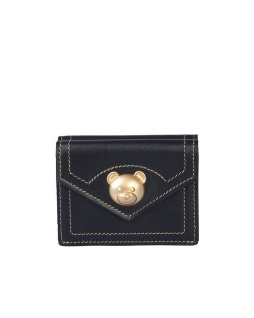 Moschino Blue Logo Wallet