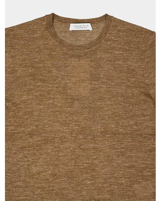 Gabriela Hearst Brown Chryse Knit T-Shirt