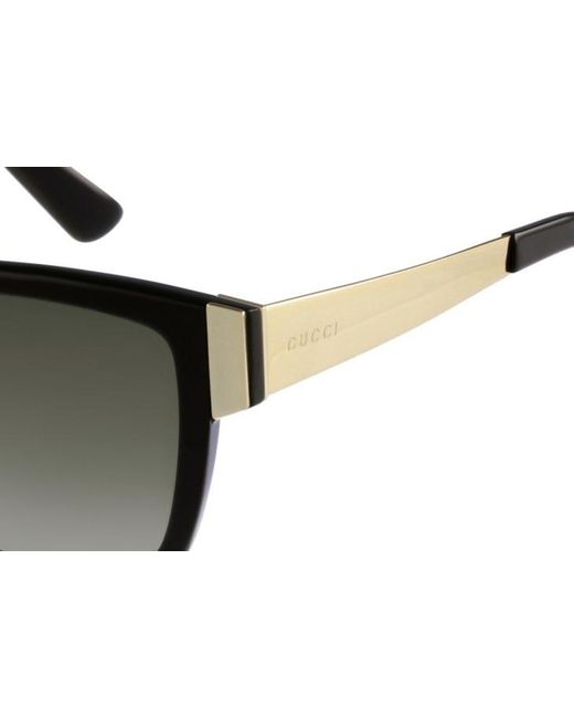 Gucci Black Logo Details Sunglasses