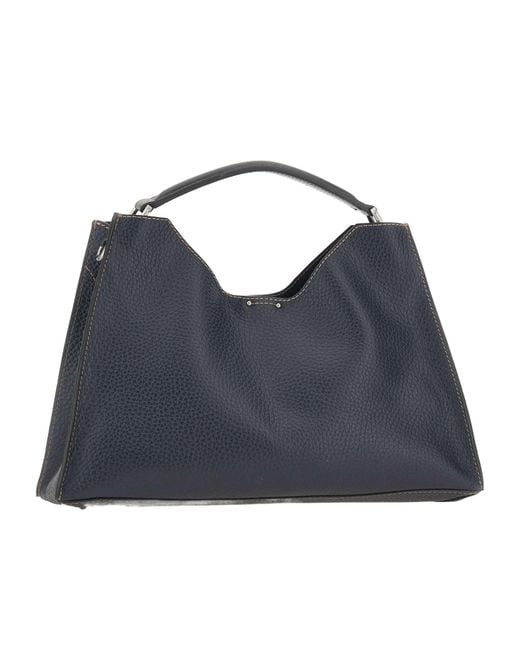 Gianni Chiarini Blue Aurora Top Handle Shoulder Bag
