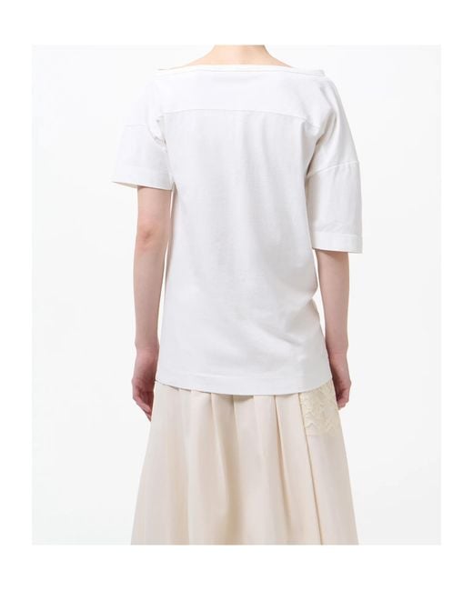 Our Legacy Pink Slant Graphic T-Shirt