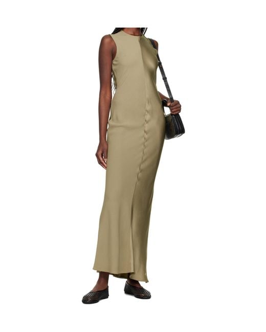 AMI Natural Long Straight Dress