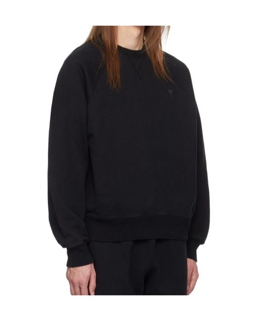AMI Blue Ami De Coeur Sweatshirt for men
