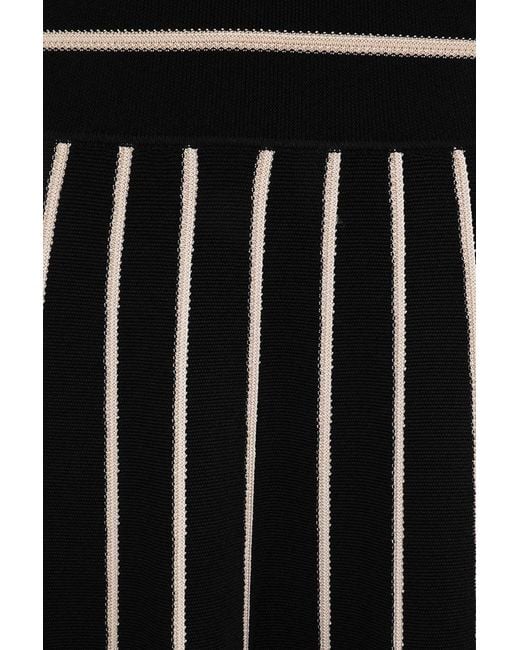 Zimmermann Black Striped Skirt