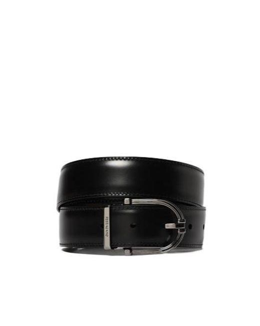 Ferragamo Brown Double-Sided Belt for men