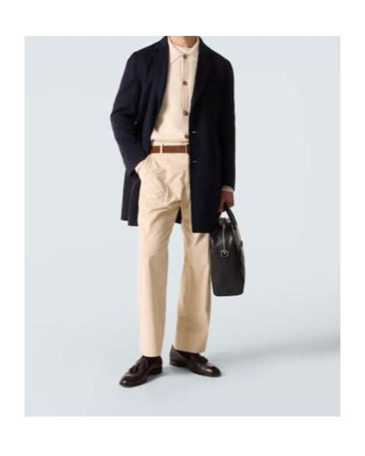 Brioni Natural Straight Pants for men